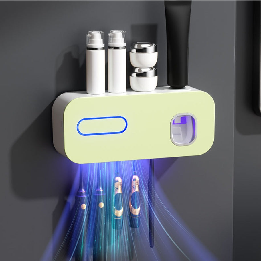 Wall-mounted UV toothbrush holder, image 8